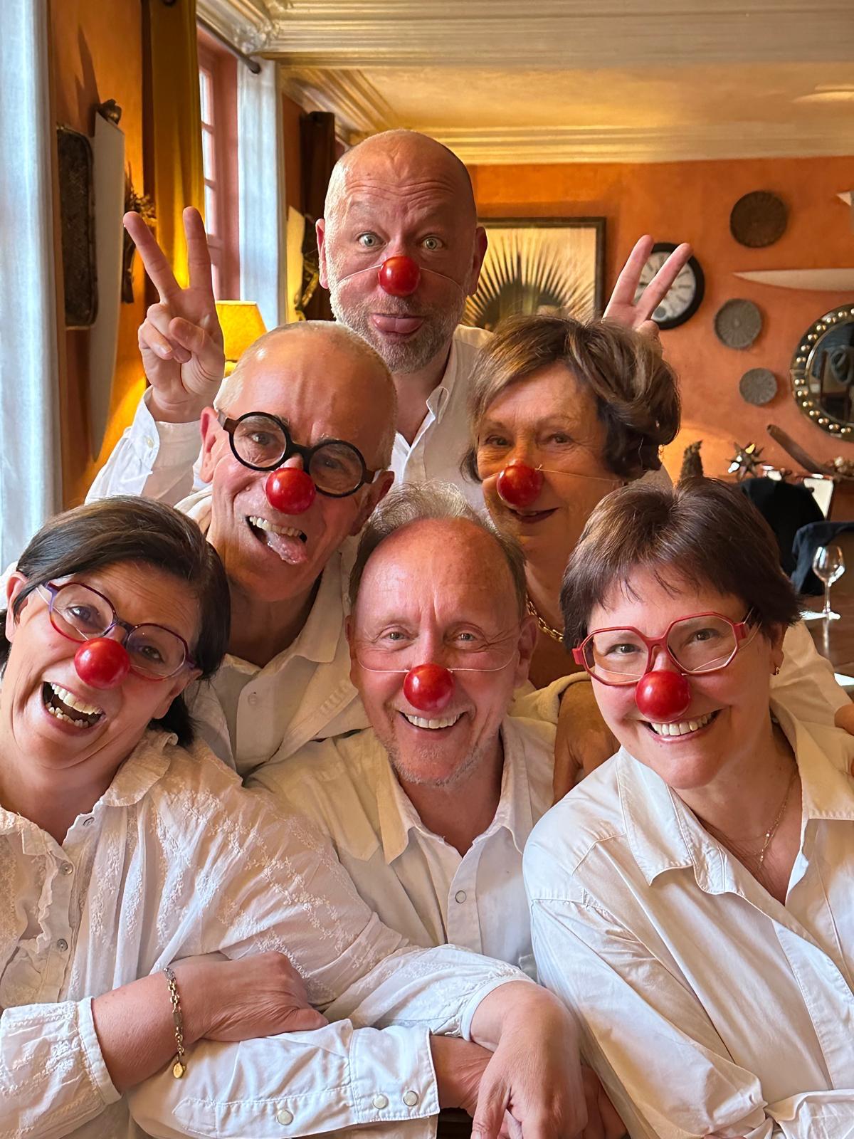 Membre Rotary en clown
